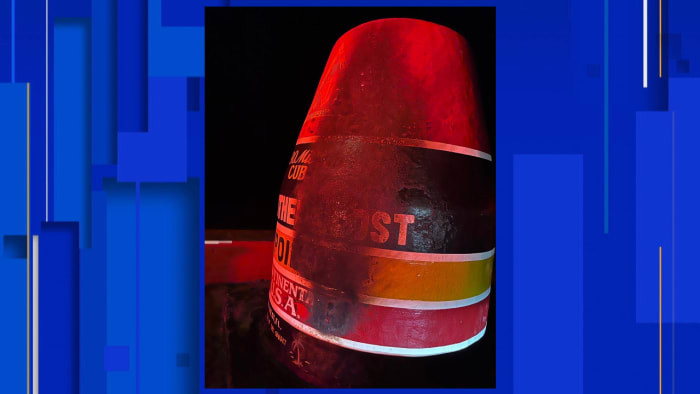 Leesburg man turns himself in; repairs complete on famous Key West buoy after fire