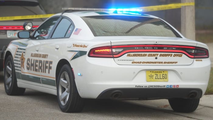 Man running on highway bites Florida deputy who tried to stop him, officials say